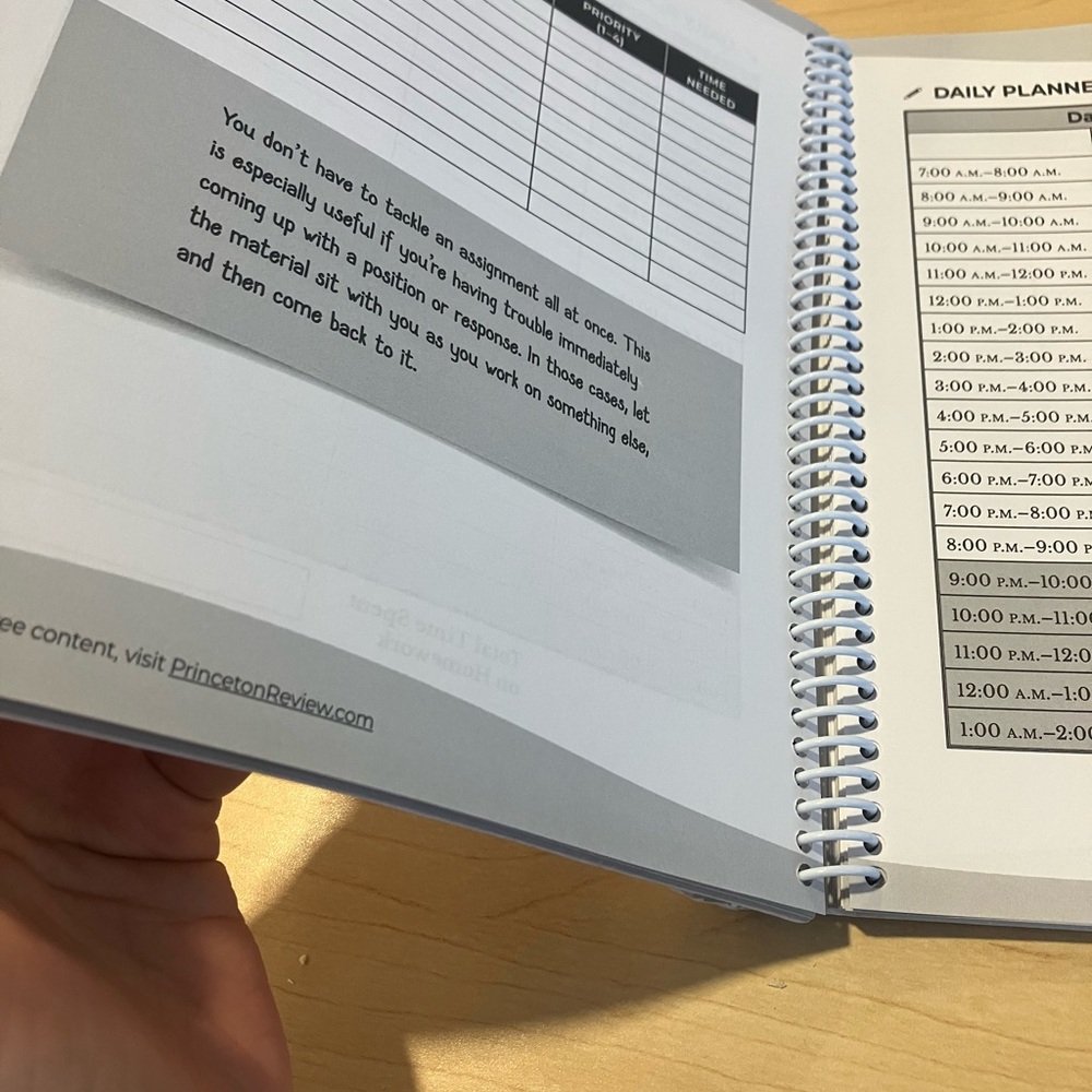 The Princeton ReviewTheCompleteHomeworkPlanner - Picture 7 of 7